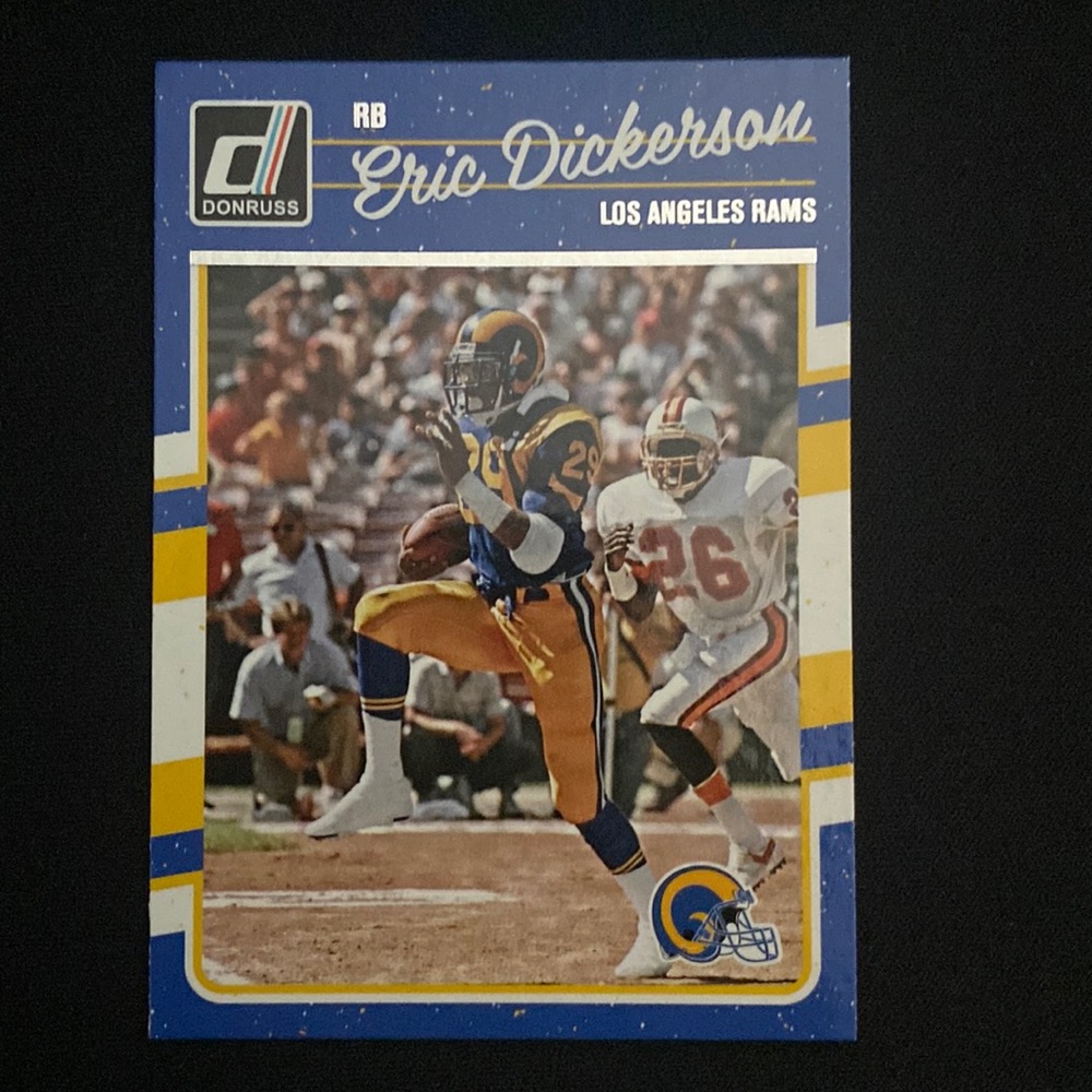 Eric Dickerson - 2016 panini Donruss football #160